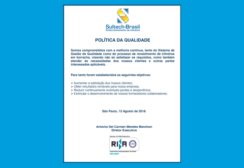 Politica de Qualidade